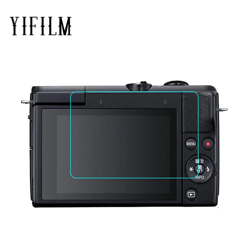 Tempered Glass Protector For Canon Eos M200 Camera Screen Protective Film For Canon Eos M100 2
