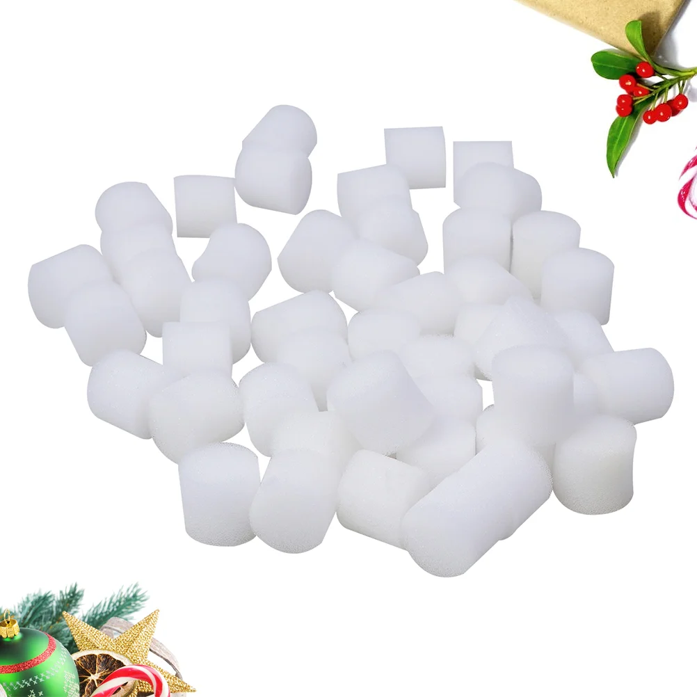 

100 PCS Vegetables Gardening Tools Hydroponic Sponge Round Planting Soilless Cultivation