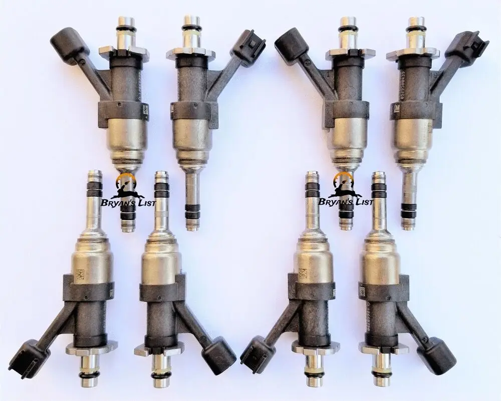

Набор из 8 новых топливных форсунок OEM GM 12668390 подходит для 14-18 Chevy GMC 1500 5.3L V8