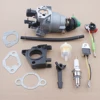 Carburetor For Honda GX340 11HP GX390 13HP Engine with Spark Plug Air Filter Charging Kit 16100-ZF6-V01 3