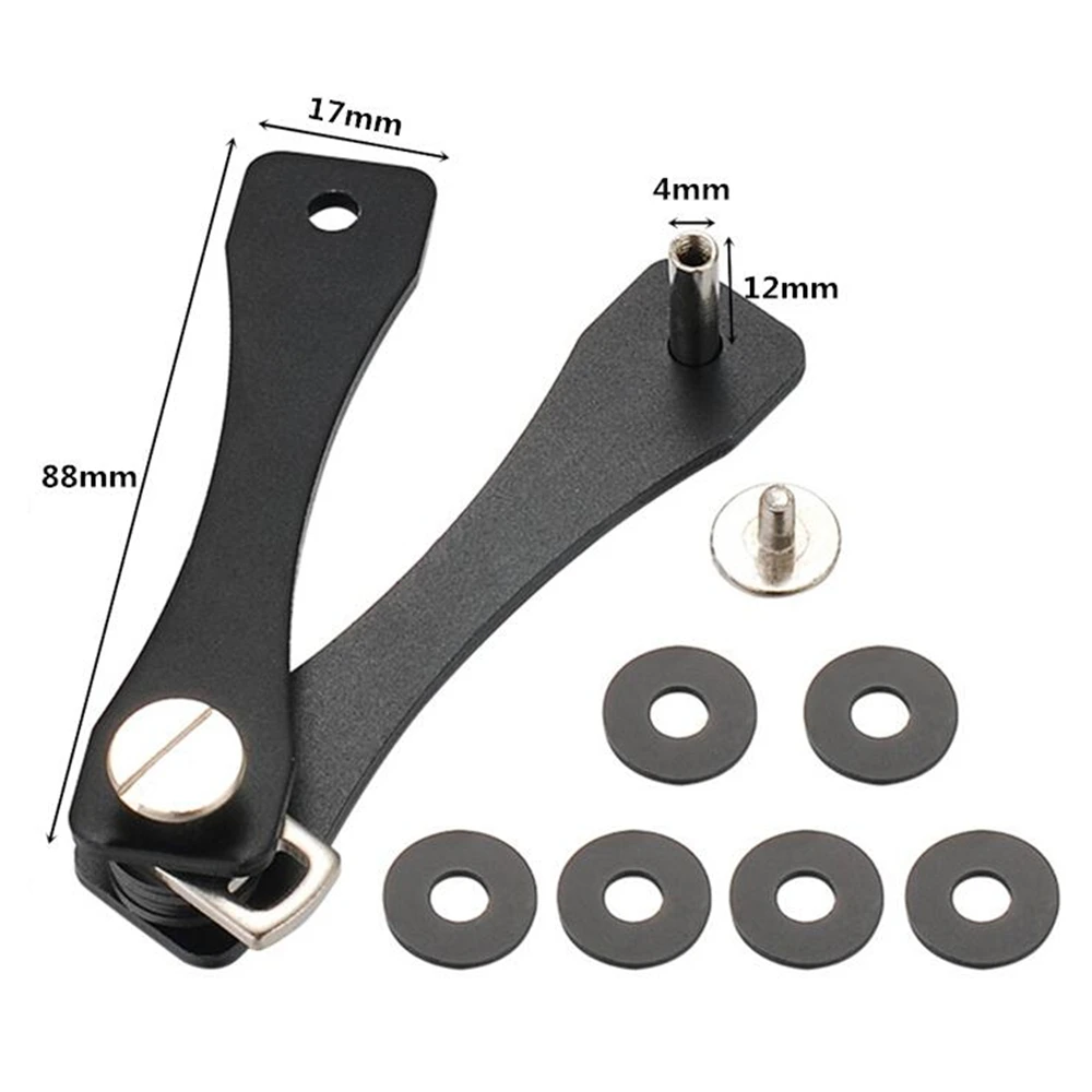 Key Chain Wallet Metal Aluminum Key Box Compact Clip Storage Outdoor Keychain Compact Decorative Organizer Holder Outdoor
