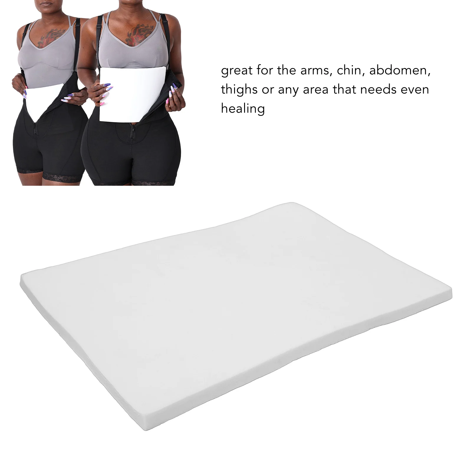 Lipo Foam Board Extra Thick Super Soft Post Surgery Liposuction Waist Belly Wrap Board For Arms Chin Abdomen Lipo Foam Board