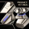 Sejoy 5 In 1 Electric Head Shaver for Bald Men Elctric Shaver 7D Cordless Razor 5
