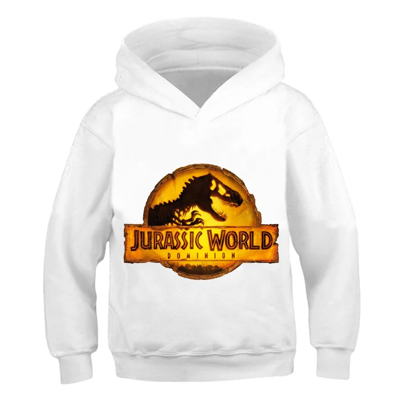 

Children Boys Girls Jurassic World Dominion Hoodies Clothes Spring Autumn Hoodie Kids Sweatshirts Children's Clothing 3-16 Year