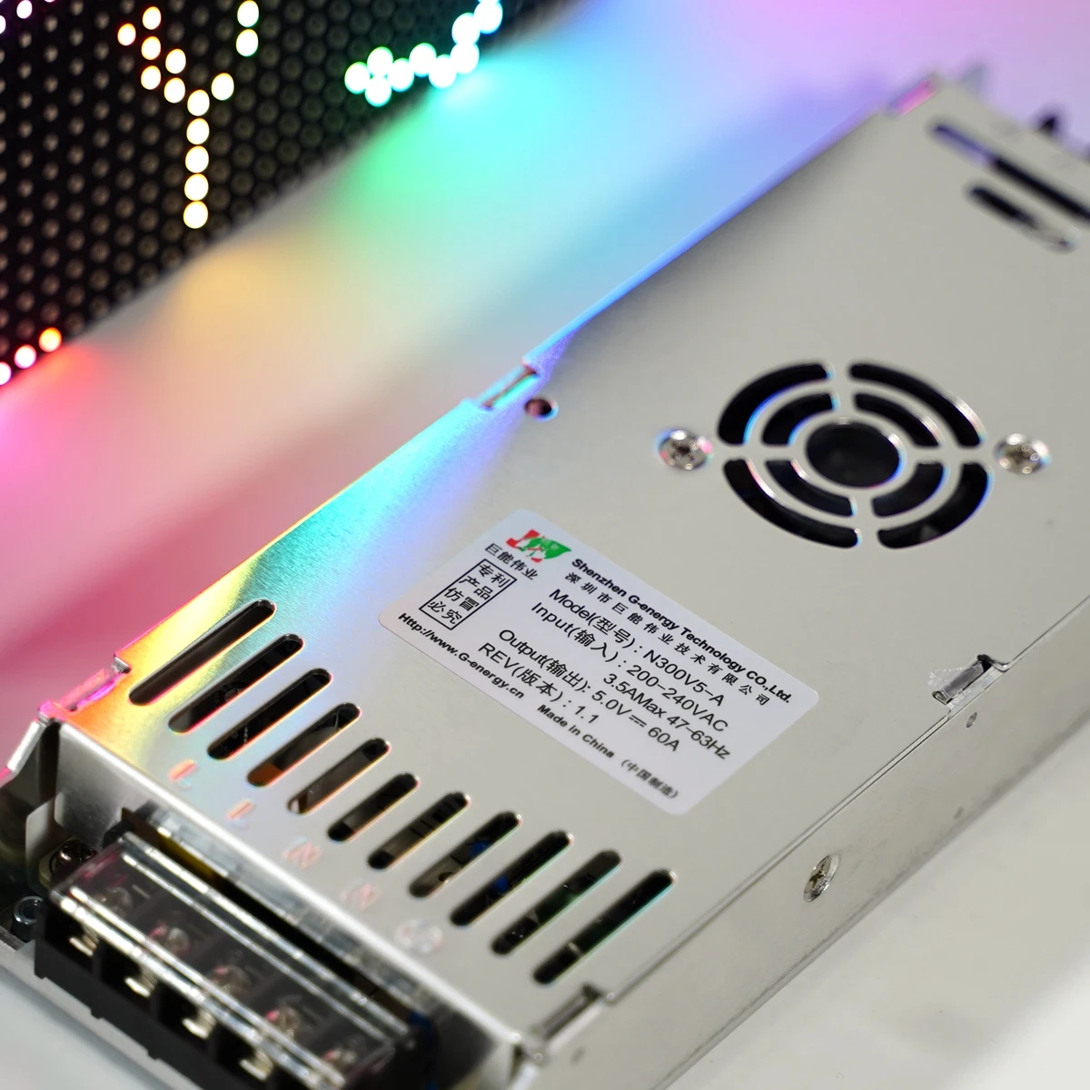 G-energy N300V5-A Slim 5V 60A 300W LED Display Power Supply – JEKAZ