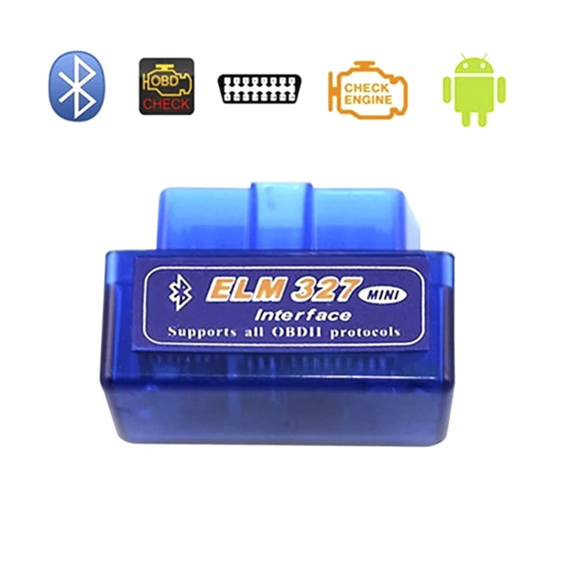 

Mini ELM327 Bluetooth V2.1 OBDII Car Diagnostic Tool Scanner For CAR For Android