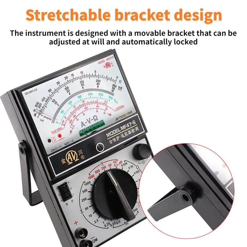 Pointer Multimeter MF47-6 Mechanical Switch Circuit Board Infrared Remote Control Detection Of External Magnetism