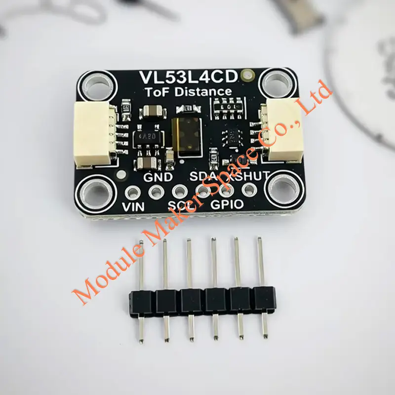 VL53L4CD Time-of-Flight (ToF) Distance Sensor 1 to 1300mm Range | Compatible with STEMMA QT & Qwiic Laser-ranging Sensor Module image 1