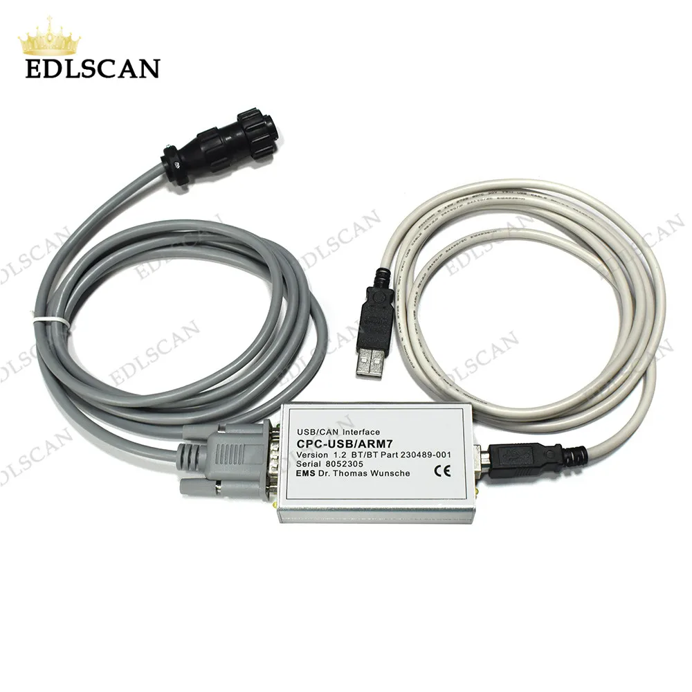 

For Toyota BT Forklift Canbox CPC USB ARM7 diagnostic cable truck diagnosis tool CAN Interface Can bus line TruckCom program