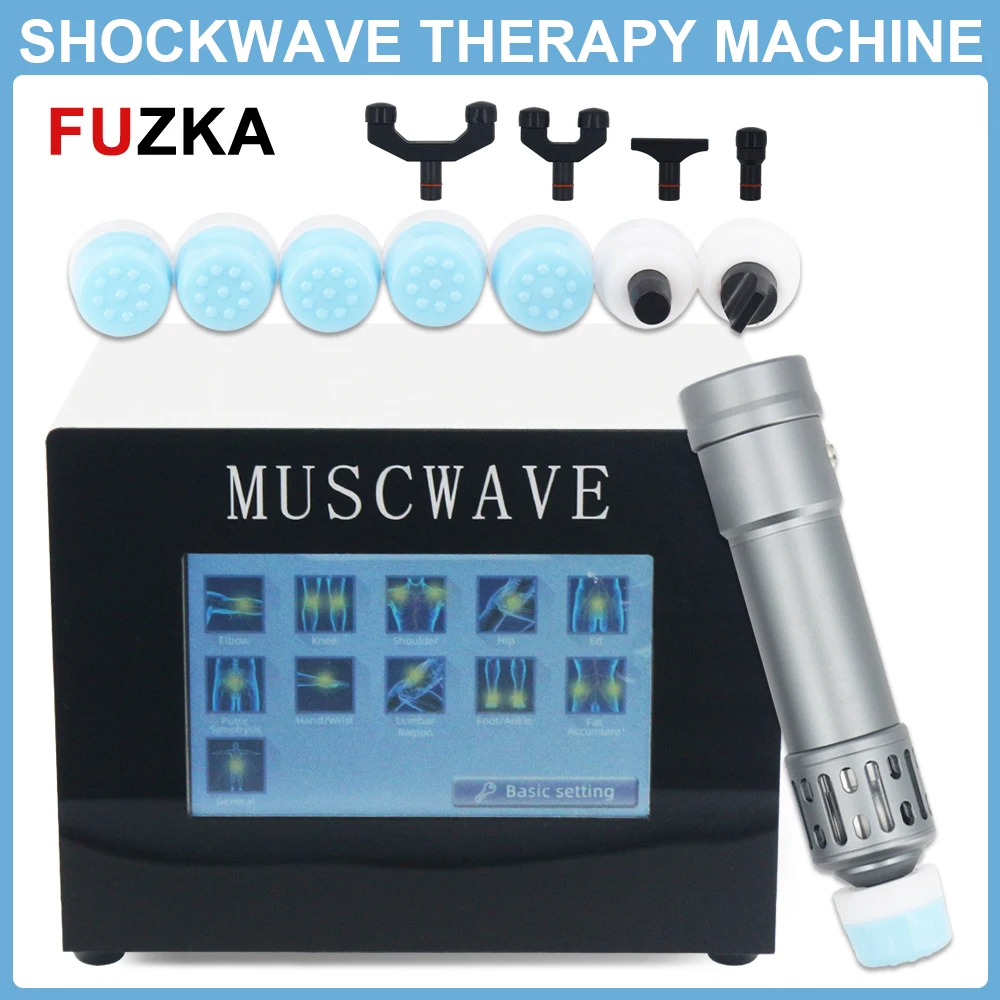 

2 in1 Shockwave Therapy Machine Effective Pain Relief Removal Shock Wave For Body Massager Chiropractic Health Care Portable