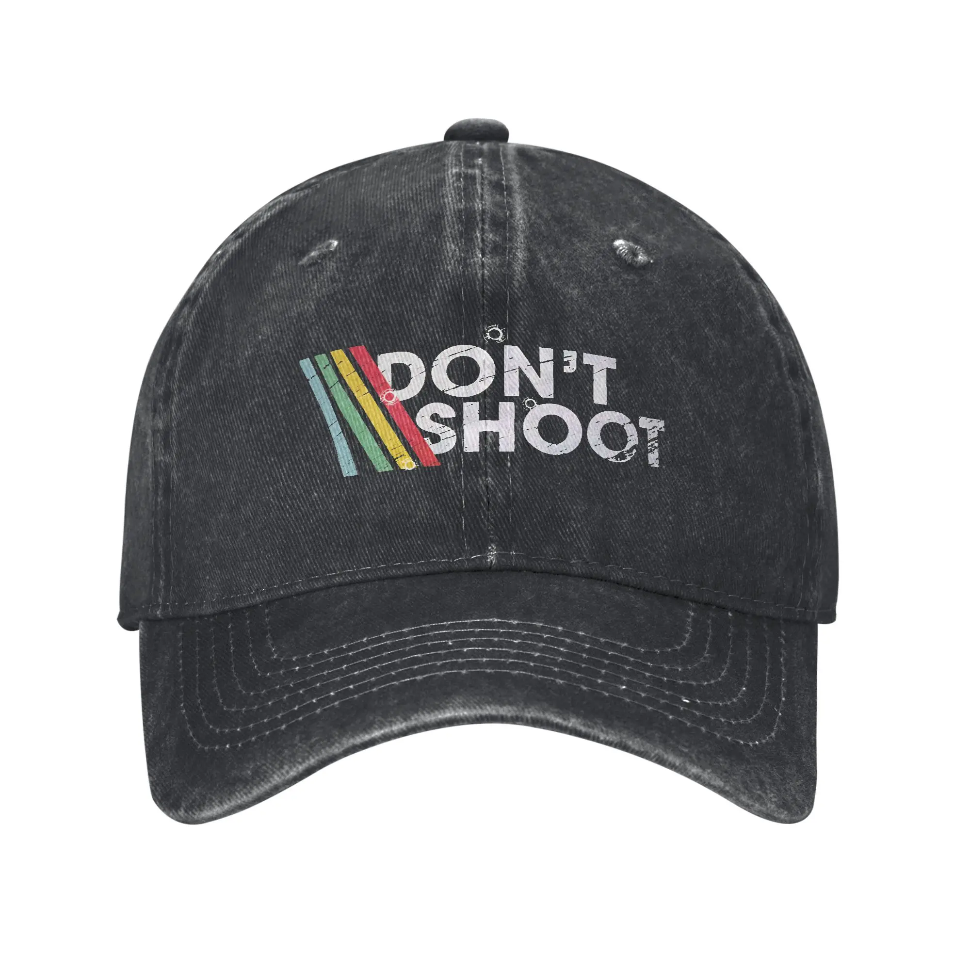 Mode Arc Raiders Spiel Dont Shoot Baseball Kappe Männer Frauen Distressed Denim Gewaschen Snapback Kappe Outdoor Einstellbare Hüte Kappe