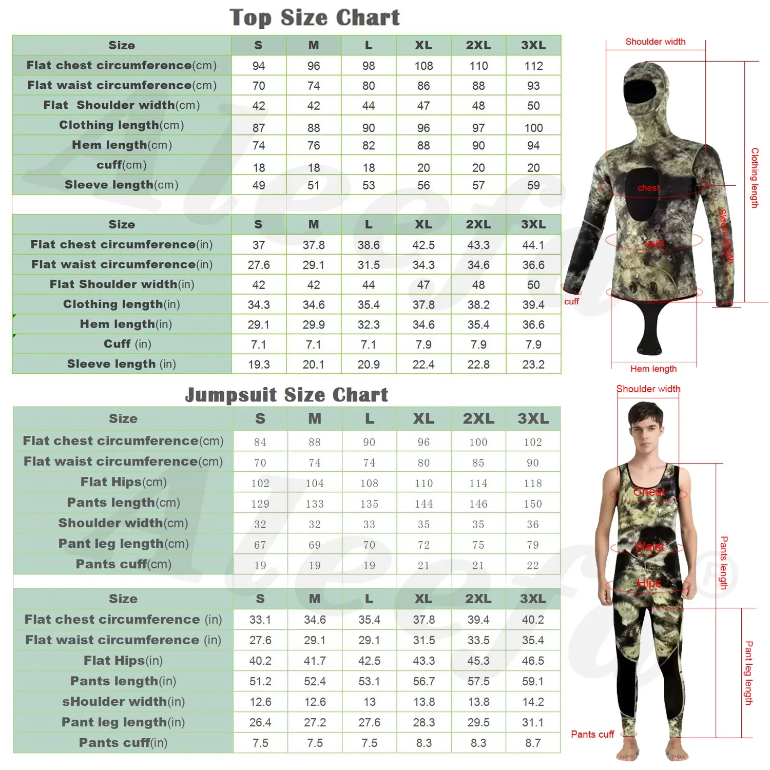 3mm Neoprene Men's Diving Suit Scuba Spearfishing Surfing Jumpsuit
