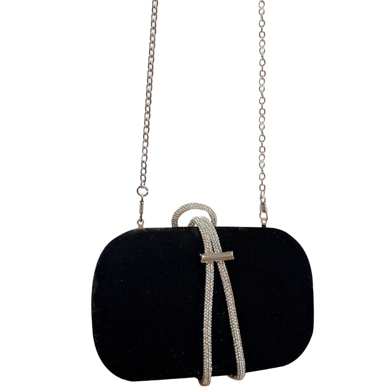 

Wedding Clutches Lady Purse Handbag Female Shoulder Bag Rhinestone Bag Women Girl Handbags Crossbody Bags for Wedding 517D