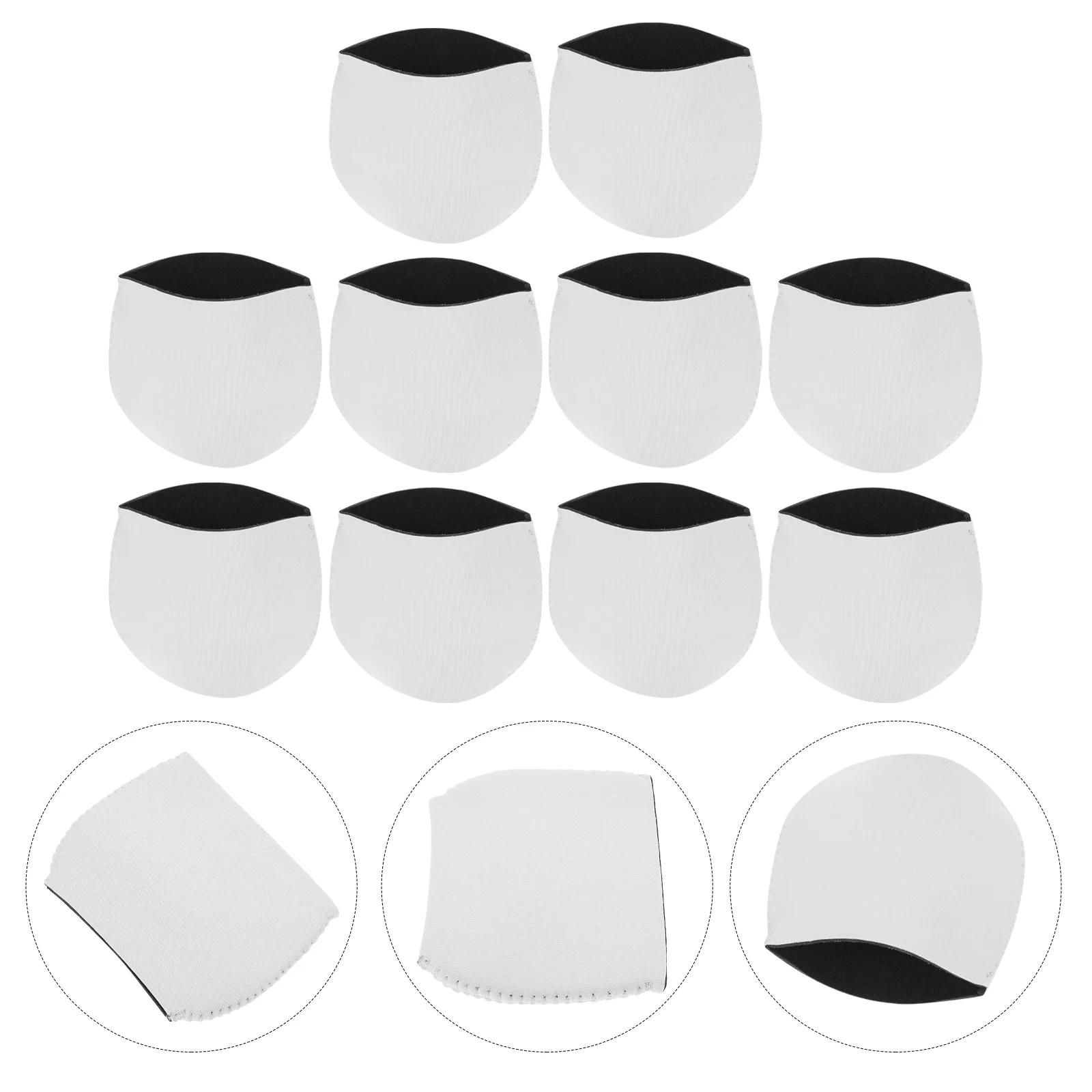 

Heat Transfer Goblet Covers Anti-fall Stemware Red Glasses Mug Press Wraps