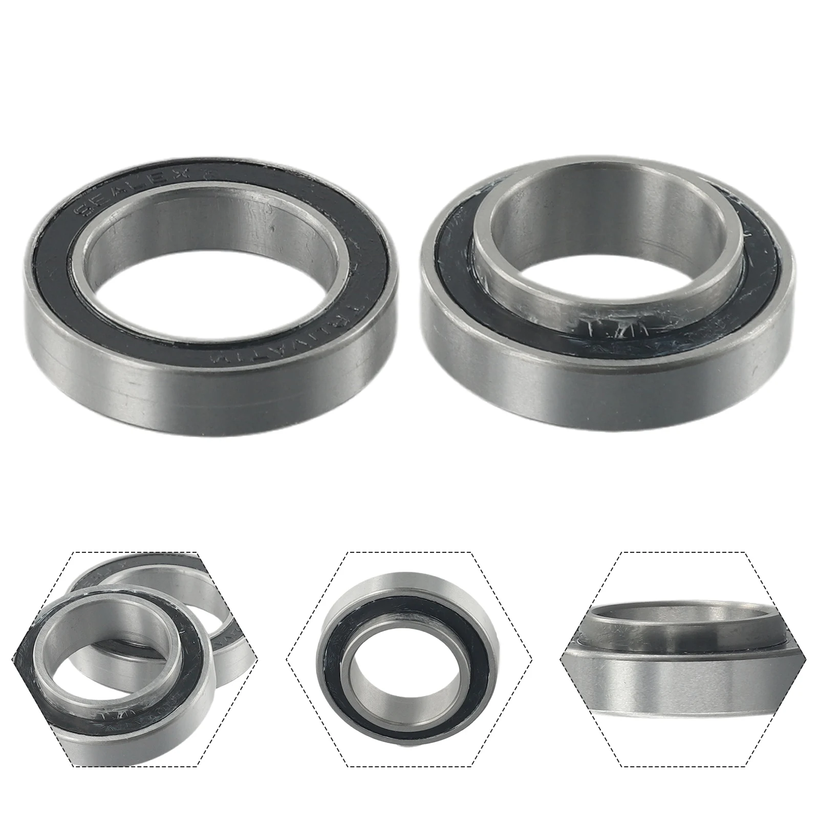 Bicycle Bottom Bracket Bearing For Sram MR22237 & MR2437H8-2RS Bearings Steel Bike Bearings Cycling Accessories 2pcs bicycle bottom bracket