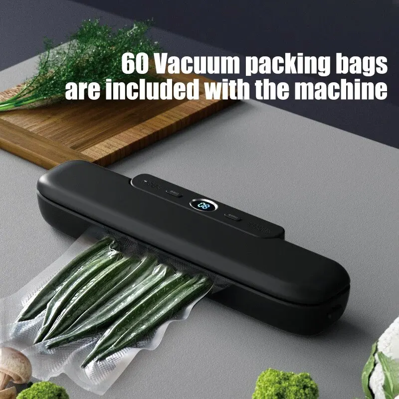 Mini Electric Jar Home 60Kpa Suction Vacuum Sealer Machine For Chicken