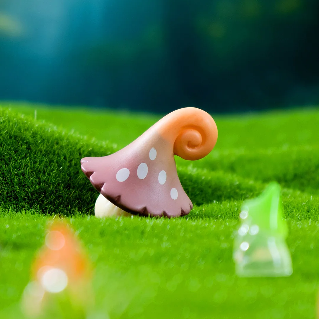 Creative Artificial Mini Forest with Mushrooms DIY Gardening Landscape Decor Small Decorative Ornament for Home Office
