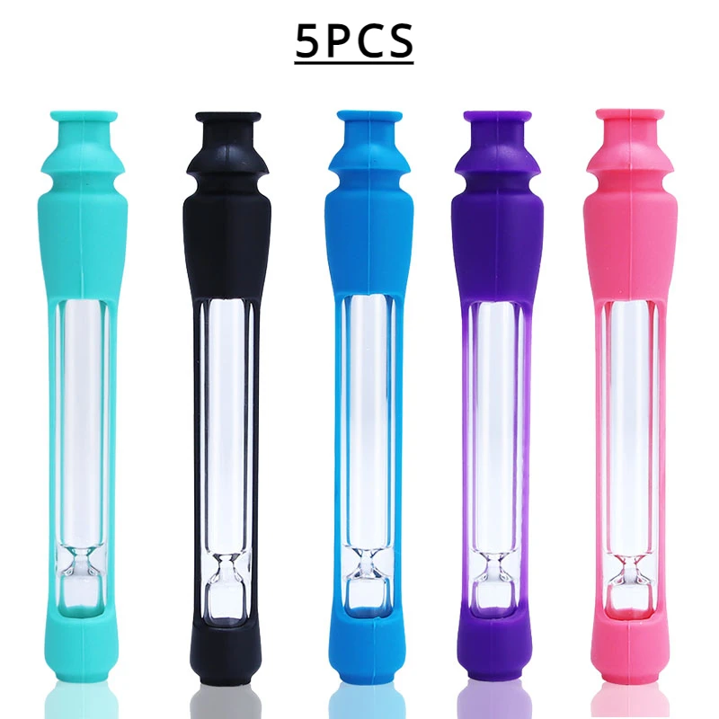 Tobacco Smoking Accessories Smoking Accessories Creative Tobacco Glass Straw Reusable