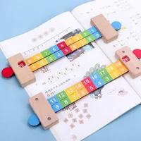 Math Teaching Aids First Grade Students Early Childhood Education Toys for Children Kindergarten Math Number Decomposition Ruler 1