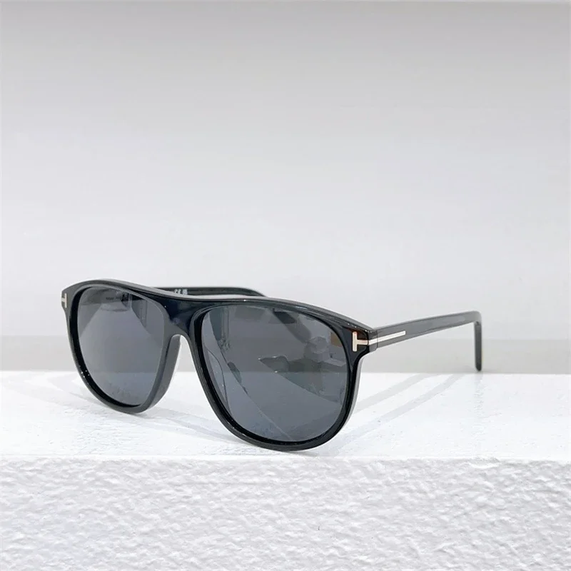 

Women's Sunglasses Tom Vip Luxury Brands Pilot Acetate Female Sunglasses Women Shades FT1027 Sunglasses For Men