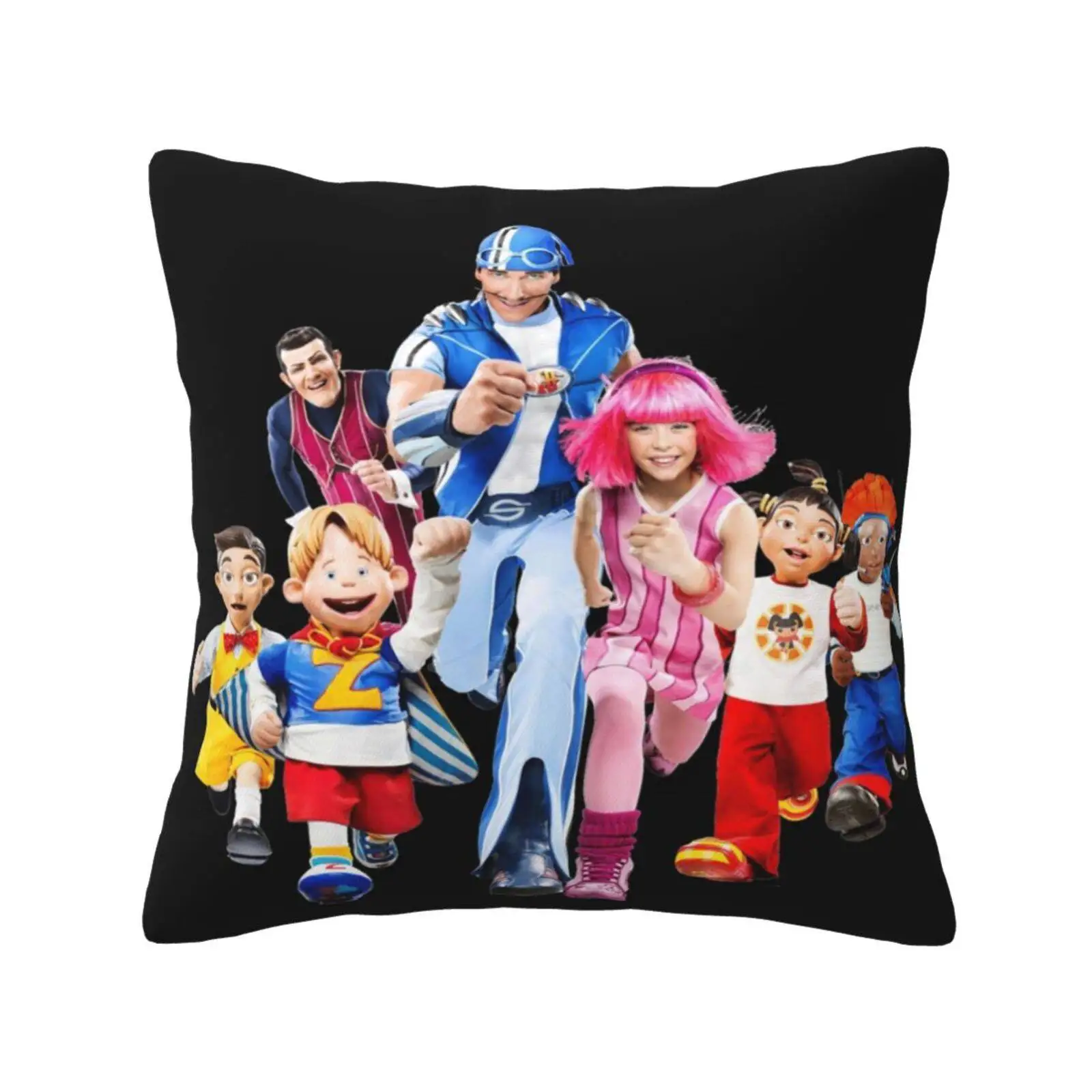 Наволочка для дивана Lazytown, модная наволочка для фитнеса, подходит для занятий спортом