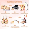 Unfinished Heat Transfer Earrings Sublimation Blanks Earrings with Ear Hooks 4