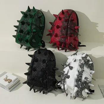 Spikey Snake Skin Backpacks - UK Stock 1