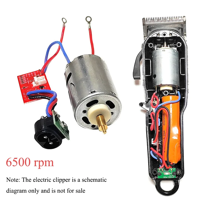 Suitable for 8504/1919 Motor Barber Trimmer Motor Electric Scissors Repair Replacement Accessories 3