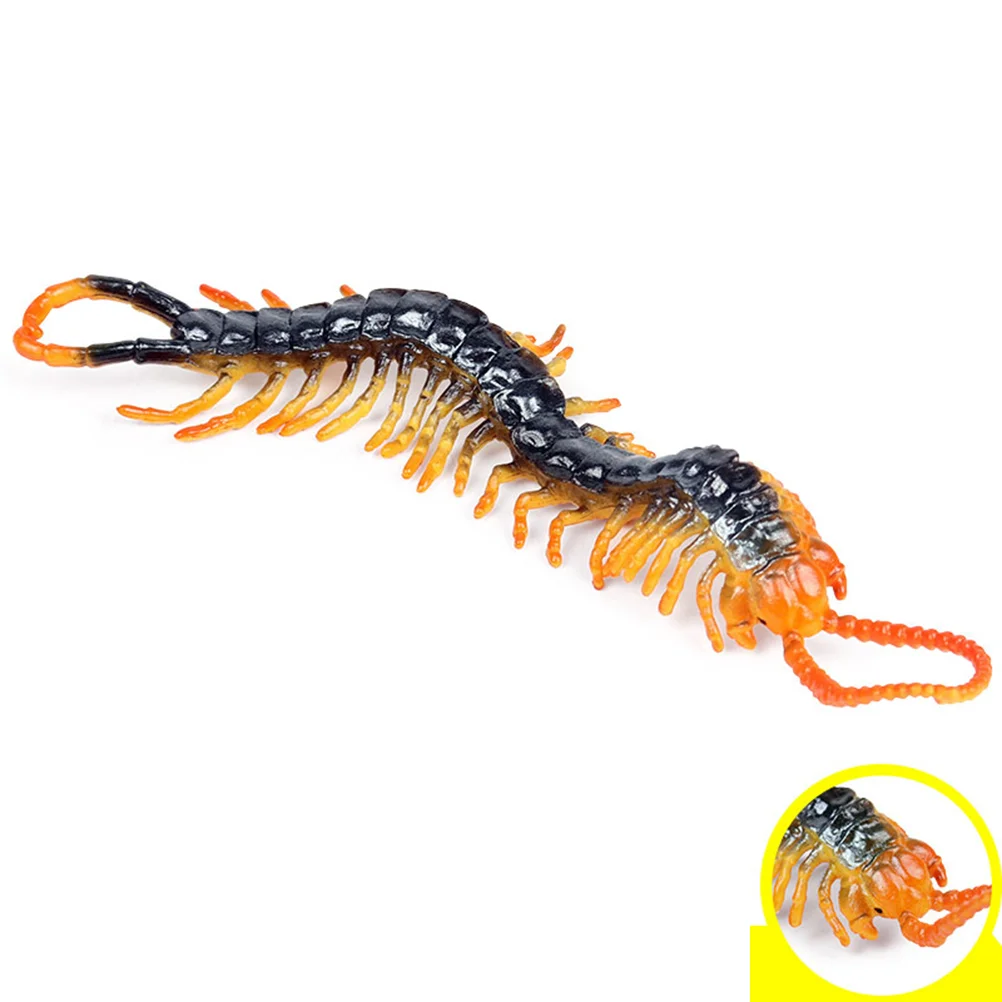 

Children’s Toy Party Prank Favors Artificial Centipedes Realistic Bugs Insect Fake Scolopendra Simulated