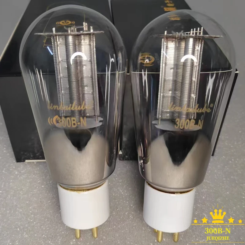 Linlai Tube 300B-N 300B-G Original Factory Matched Pair for Vacuum Tube Amplifier HIFI Amplifier Diy Audio Amp Accessories 3