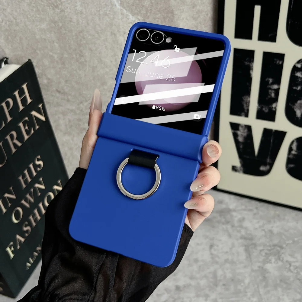 Sleek Matte 2-in-1 Hinge Protective Case with Screen Film