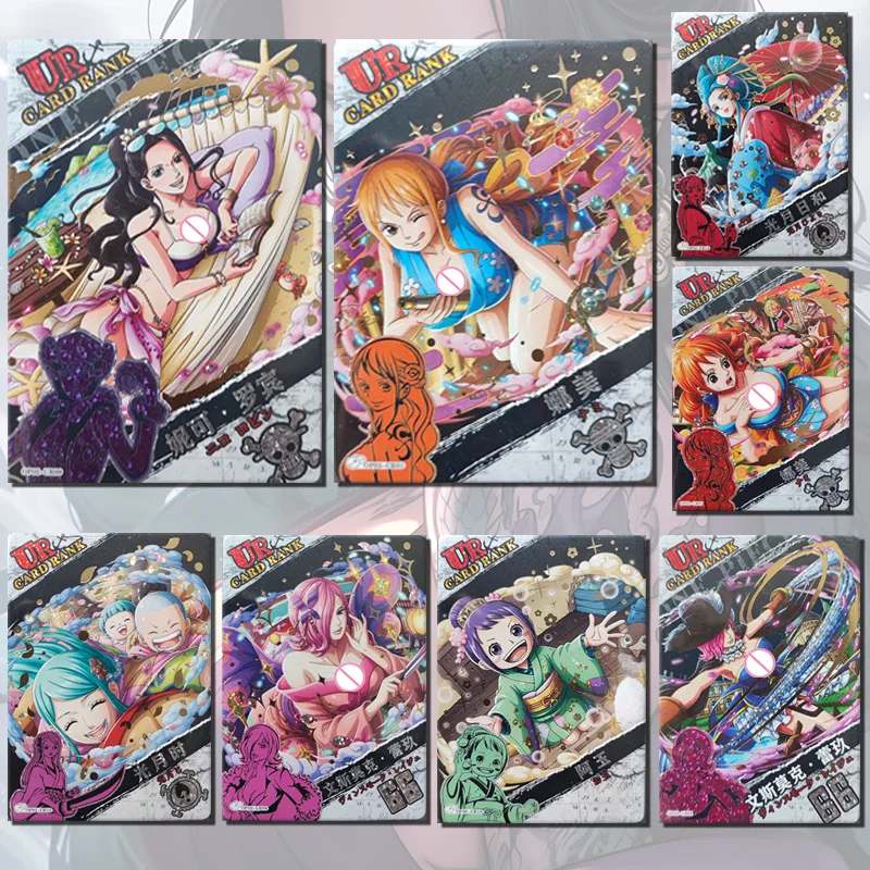 

ONE PIECE UR card Nami Nico Robin козуки Hiyori Nefertari D Vivi Shirahoshi Game Collection boy день рождения рождественские подарки