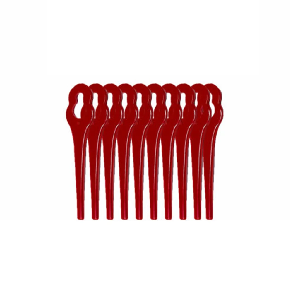 20pcs 68888Plastic Blades Grass Trimmer 588888Replacement Knives For IKRA HURRICANE HATI 18 Li Battery Lawn Trimmer Garden Tool