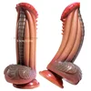Alien Thorn Phallus Liquid Silicone Female Masturbation Device Adult Sex Toys Vagina Anal Massage Sex Toys Dildo for Anal 1