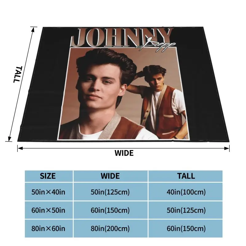 Johnny Depp,90s ��� ���Ŀ� ���� ħ�뺸 Faux Fur Throw Home Decotation
