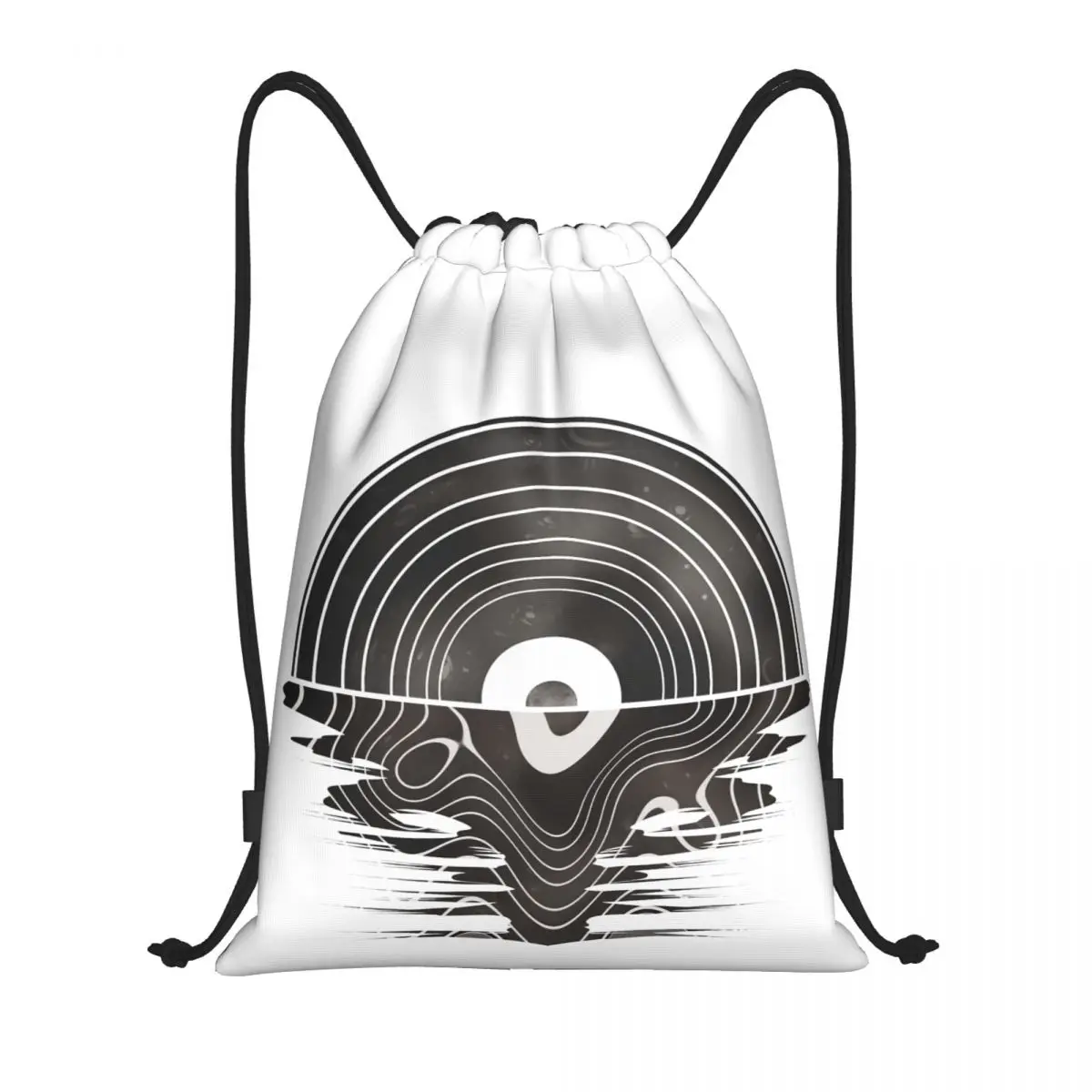 

Vinyl LP Music Record Sunset 17 Backpack Funny Joke Infantry pack Drawstring Bags Gym Bag Classic Snug