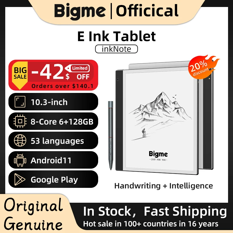 Bigme-inkNote-10-3-inch-eink-screen-e-book-reader-smart-office-book ...