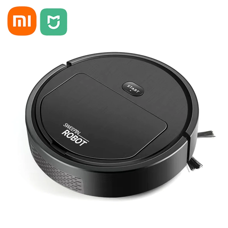 Xiaomi Mijia Робот-пылесос Пылесос Подметание Швабра 3 в 1 Беспроводная машина для уборки Перезаряжаемый умный робот-подметальщик Дом