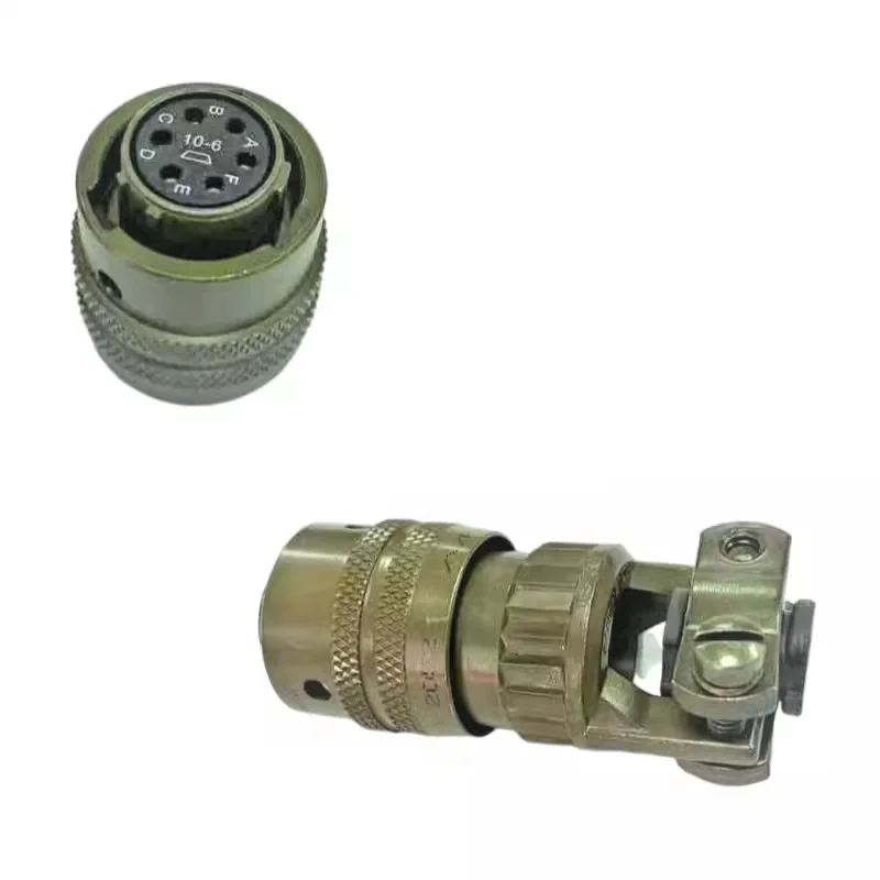Conector Impermeável da Tomada da Aviação Núcleo de Pinos Pt06e106s p Sênior Pt02e-10-6p s pt 26482 Mil Pt06e 10-6s 10-6s 10-6 p