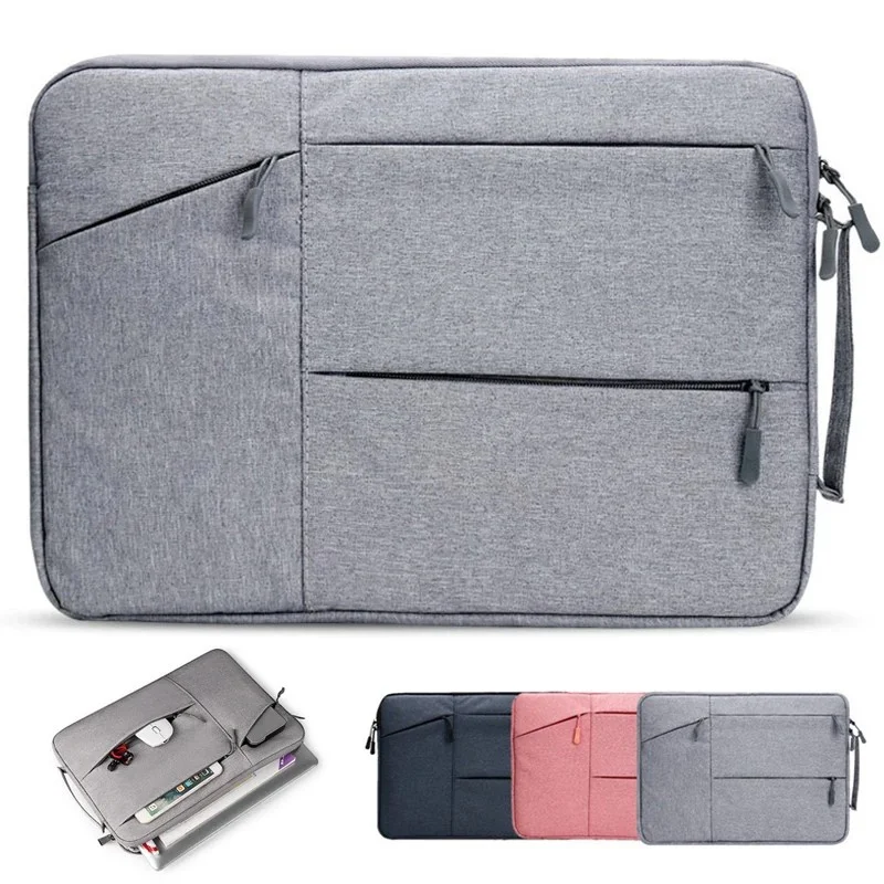 Borsa per laptop 12 13 14 15 Custodia impermeabile per notebook da 16 pollici per MacBook Air Pro Lenovo HP Borsa per computer per PC Borsa per valigetta