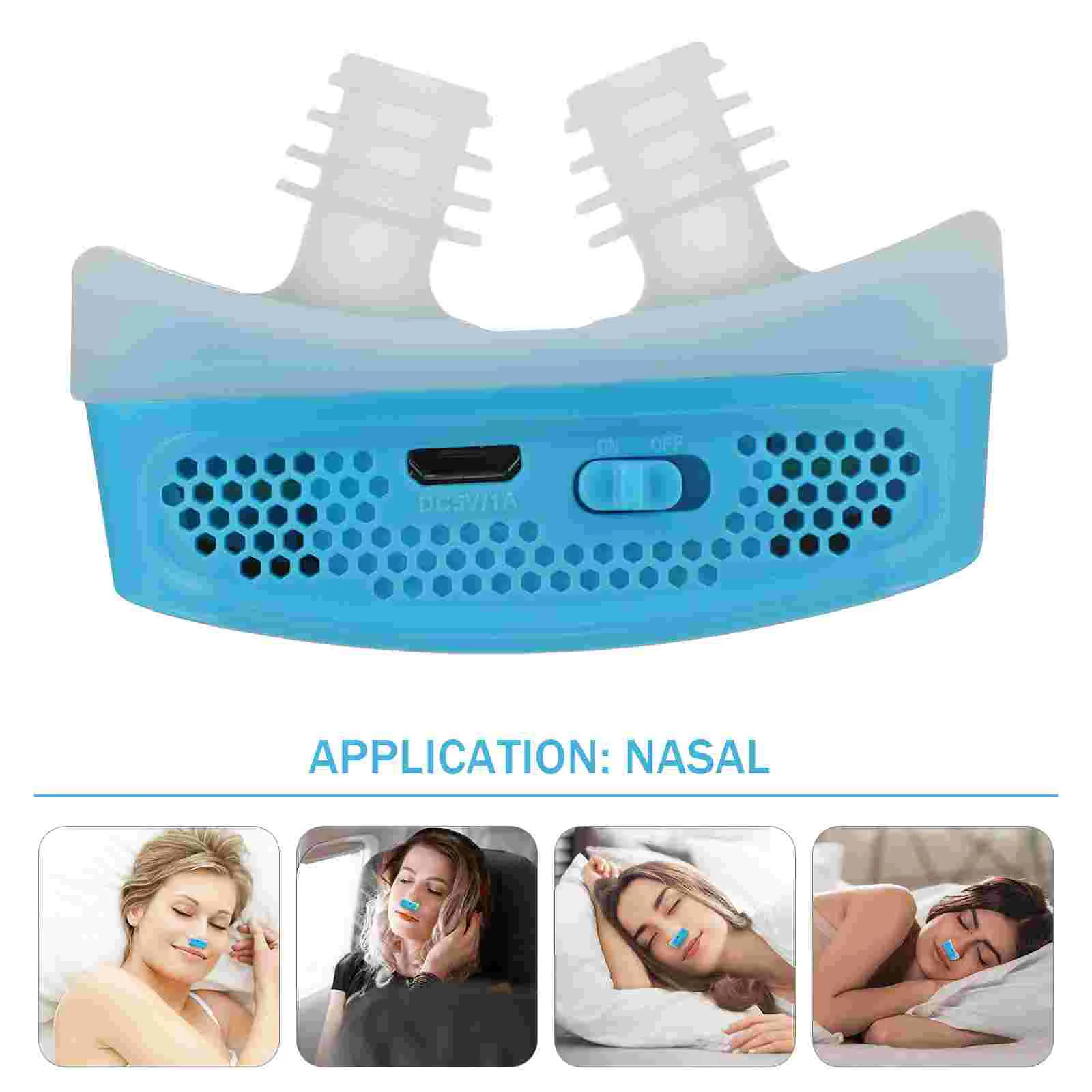 

Device Rechargeable Automatic Snoring Solution Clip
