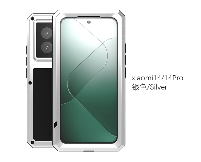 Original Love Mei Powerful Phone Case For Xiaomi Mi 14 13 11 10 M14 Pro Mi13 M10 Mi11 Waterproof Shockproof Aluminum Case Cover