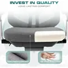 Ergonomic Mesh Office Chair, High Back Computer Executive Desk Chair with Adjustable Headrest and 4D Arms, Slide Seat 5