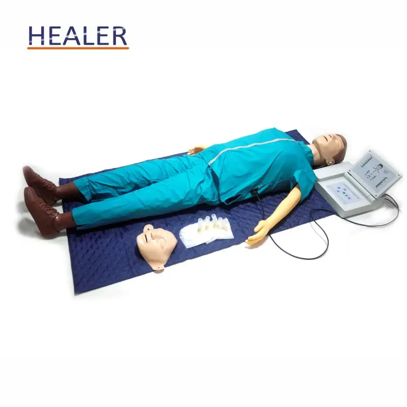 

CPR Training with Face Shields Manikin Medical Full Body CPR Manikin for First Aid