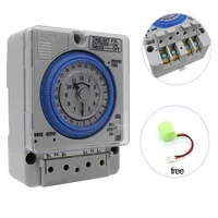 ManHua TB35N 100-240V 15A Din Rail Water Heater Programmable Timer switch Time Controller Mechanical Timer Switch 2