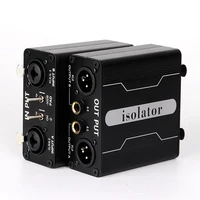 GX200 Audio Isolator Current Sound Noise Cancellation Mixer Microphone Common Ground Filter Multifunctional Noise Isolator Meter 2