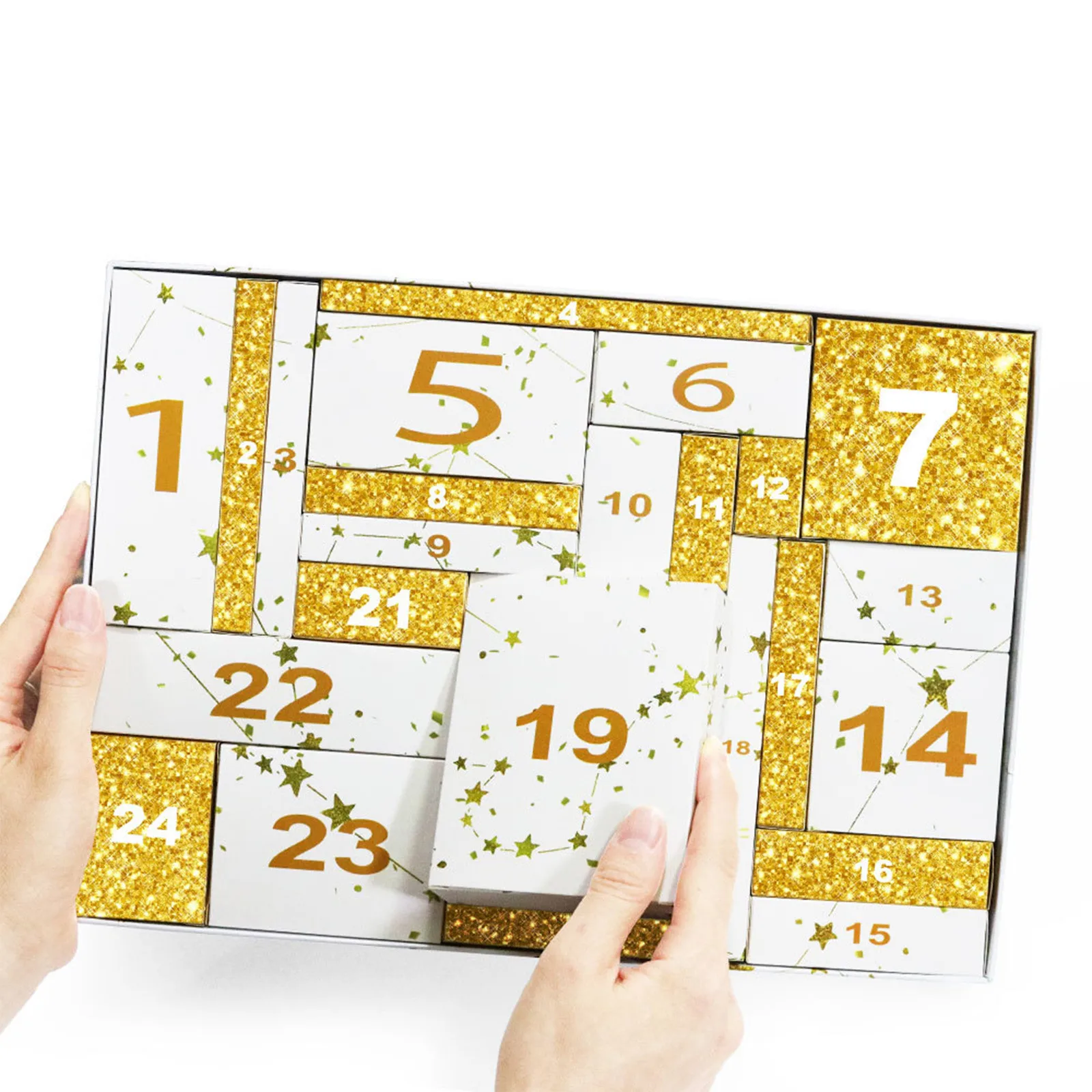 Christmas Advent Calendar Makeup Set 24 Day Countdown for Girls