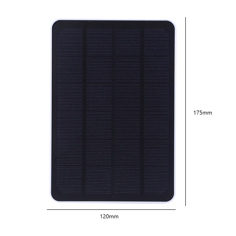 20W 5V Solar Panel Kit IP65 Waterproof Solar Panel with 9.8ft Micro USB Cable for Arlo Essential Spotlight/XL Spotlight Camera
