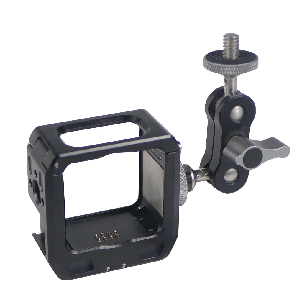 Magnetic Action Camera Cage For Action 2 Dual-screen Full Cage w/ Cold Shoe Mou