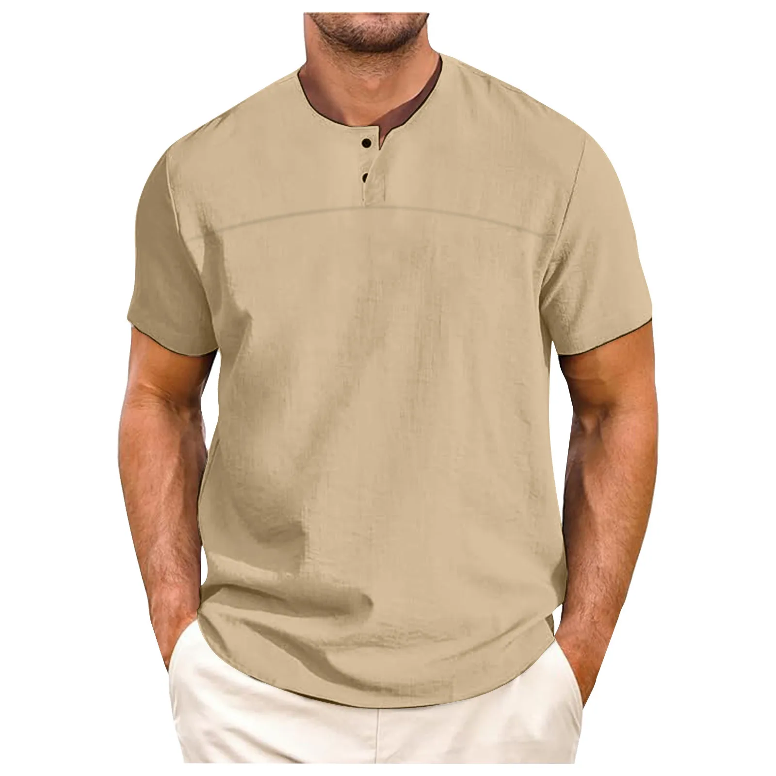 Men's Summer Ice Silk T-Shirt - Lightweight, Breathable Short Sleeve Sport Tee - View #7